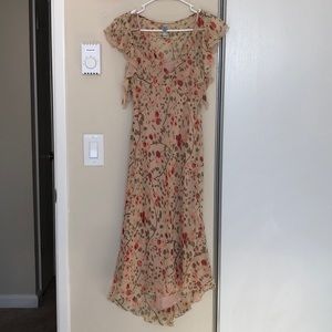Laundry by ShelliSegal Nude & Pink Floral Dress